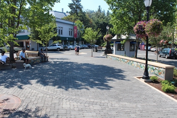 The Plaza in Downtown Ashland